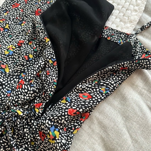 Anthropologie/Elevenes - Black/White/Multi Color Jumpsuit - M - Picture 9 of 10